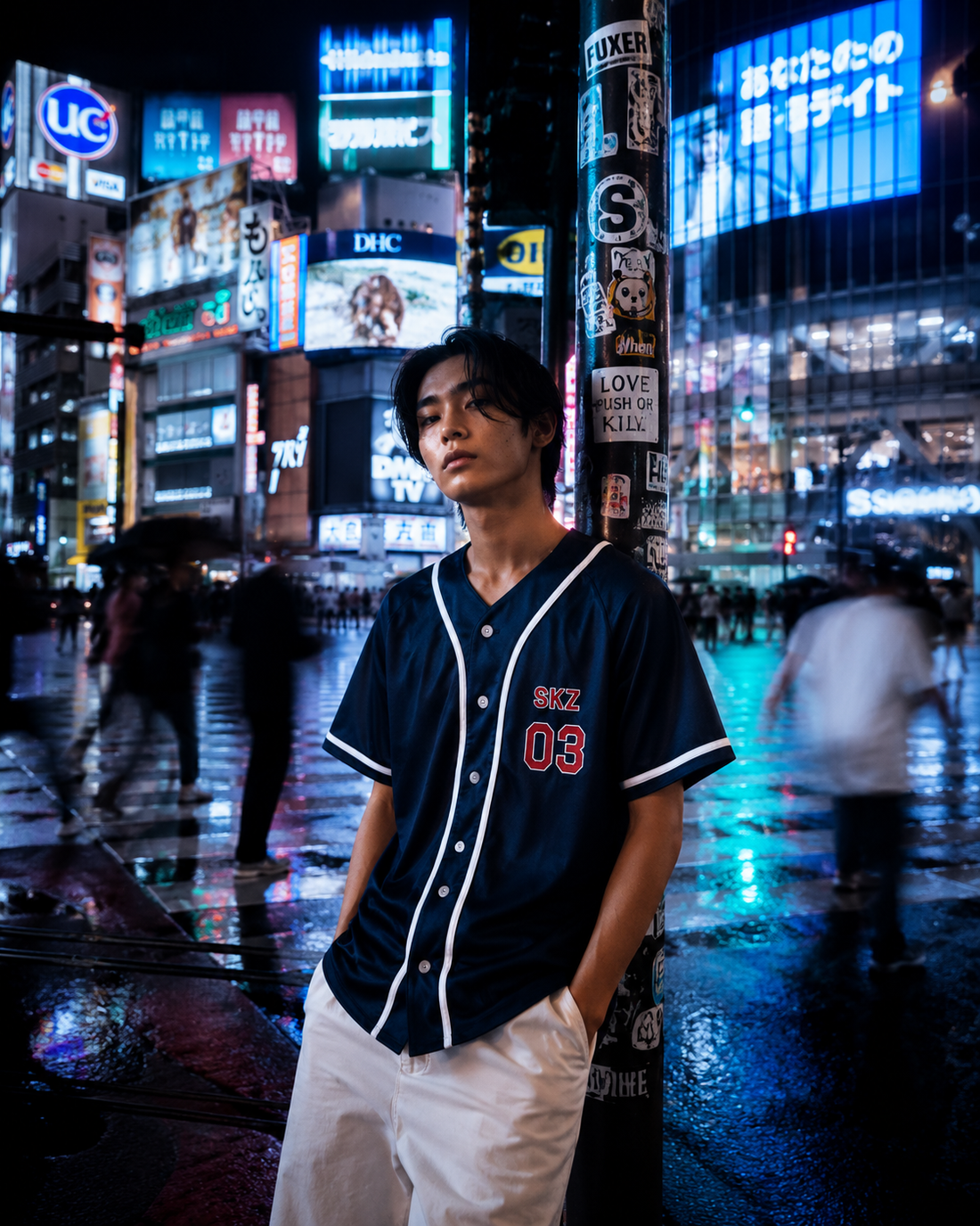 Y2K KPOP Baseball Jersey | Oversized Graphic Streetwear Tee – Unisex