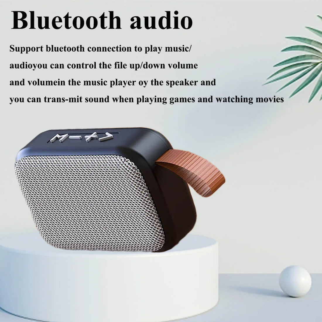 Mini Retro Bluetooth Speaker | 3D Stereo Sound – Portable Outdoor Speaker
