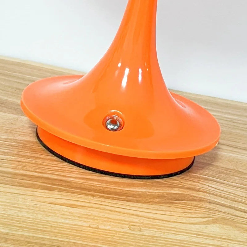 Retro Mushroom Touch Lamp | 3-Color LED Night Light – Rechargeable Cordless