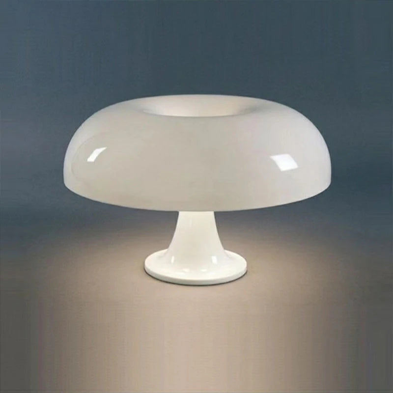 Mushroom LED Table Lamp | Retro Nordic Design – Bedside Décor Light