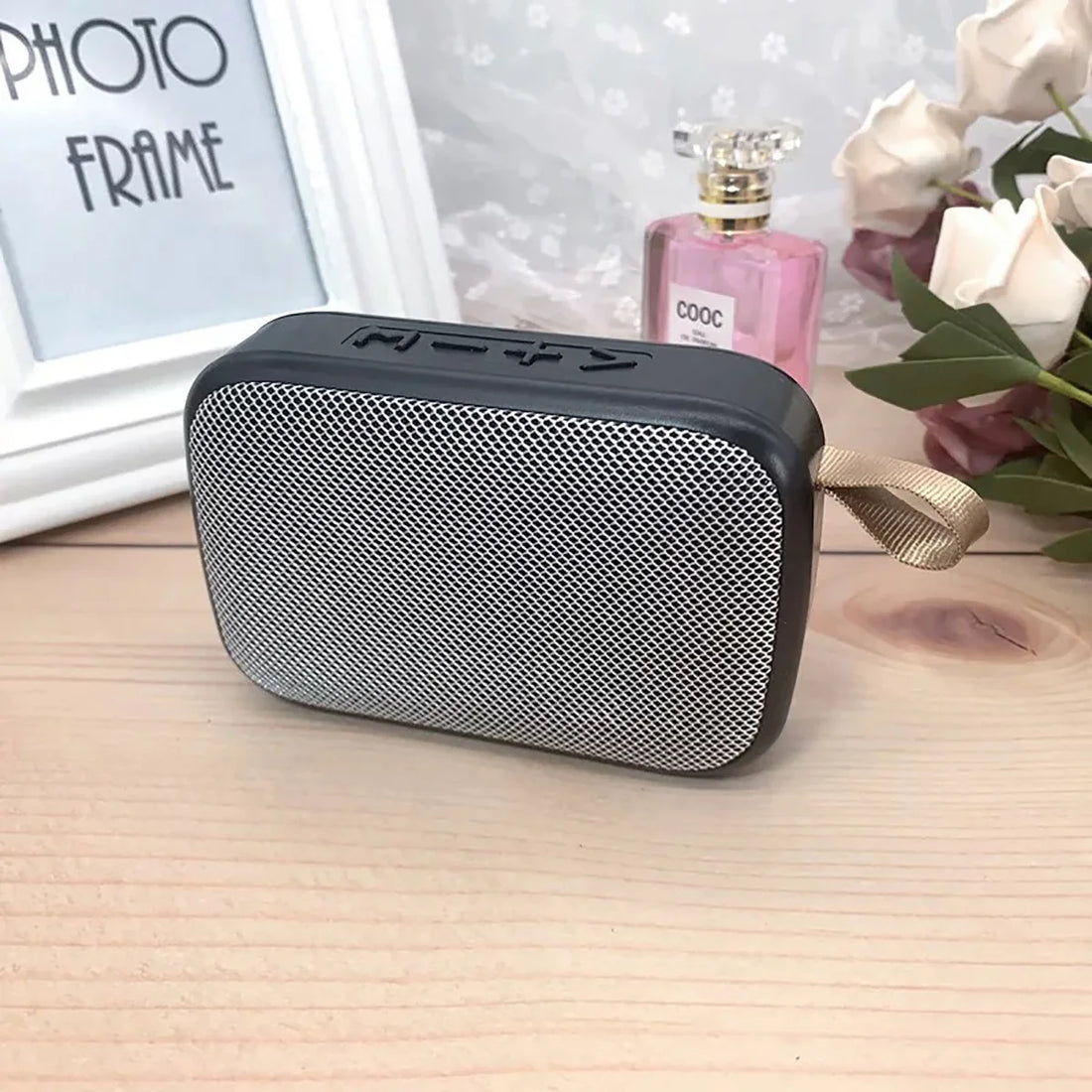 Mini Retro Bluetooth Speaker | 3D Stereo Sound – Portable Outdoor Speaker