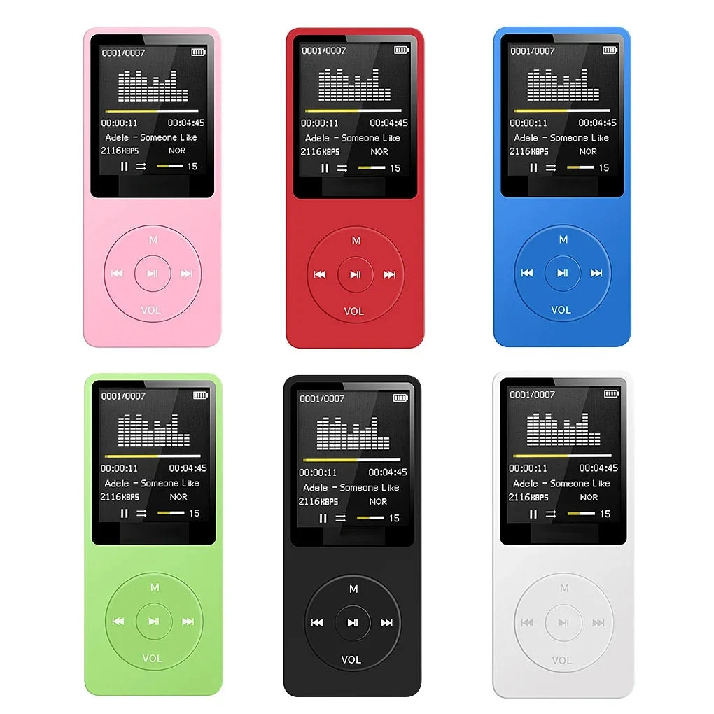 Retro MP3 Player with FM Radio | Portable Lossless Music Player