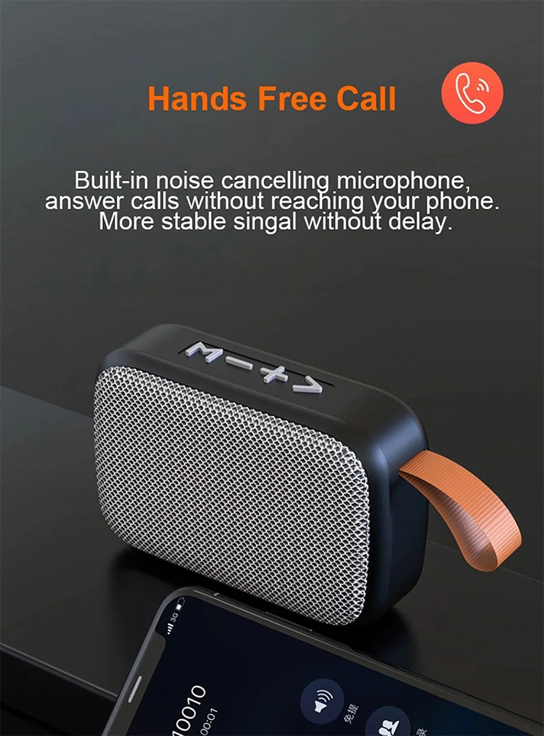 Mini Retro Bluetooth Speaker | 3D Stereo Sound – Portable Outdoor Speaker