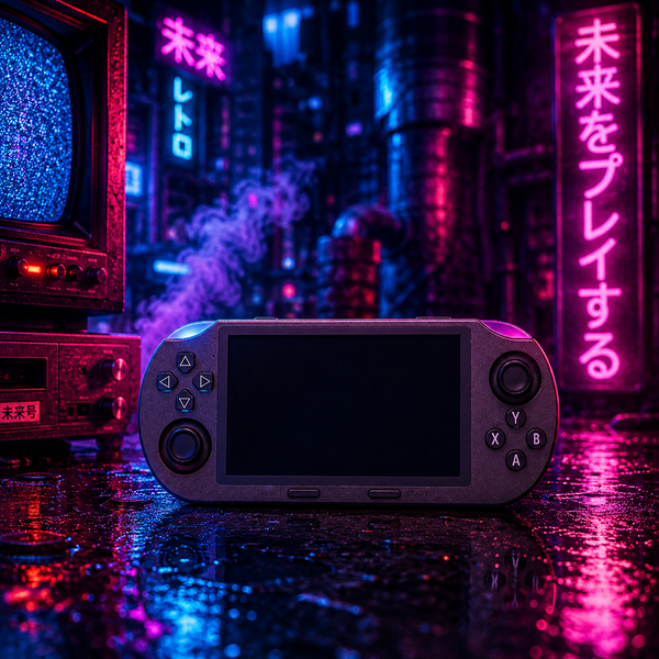 Retro gaming handheld consoles with preloaded classic games