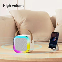 Professional Singing Bluetooth $peaker ColumnSpeaker High-end Ktv Karaoke Microphone Bluetooth Audio Wireless Mic