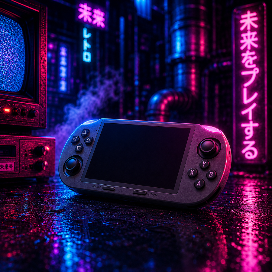 SF3000 Retro Handheld Video Game Console Linux System 4.5 Inch 854*480 IPS Screen 3000mAh Portable Pocket Video Player Games