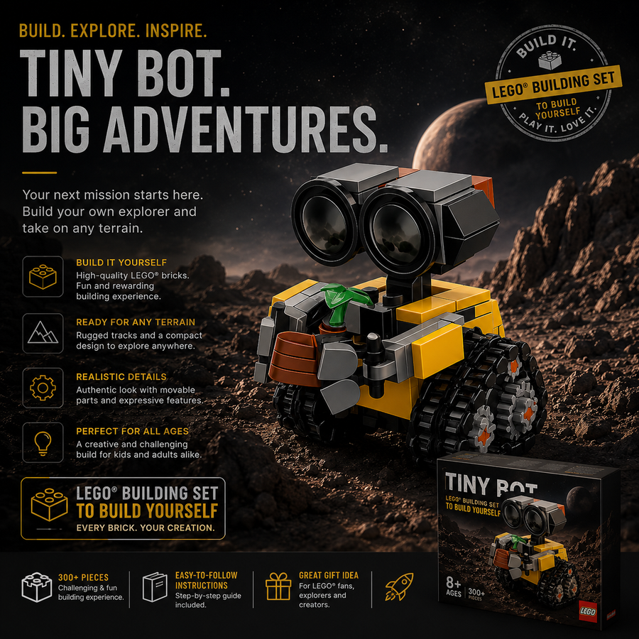 Sci-Fi Movie Robot Wall E MOC Building Blocks Dolls Space Mecha MOC Bricks Action Figure Toys Adult Children Birthday Gifts DIY