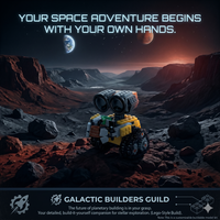 Sci-Fi Movie Robot Wall E MOC Building Blocks Dolls Space Mecha MOC Bricks Action Figure Toys Adult Children Birthday Gifts DIY