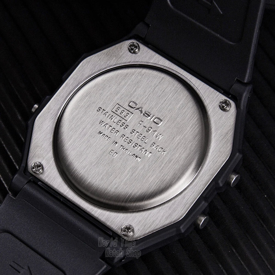 Casio F-91W Digital Watch | Classic Waterproof Sports Watch