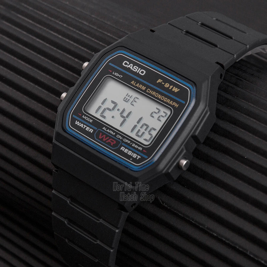 Casio F-91W Digital Watch | Classic Waterproof Sports Watch