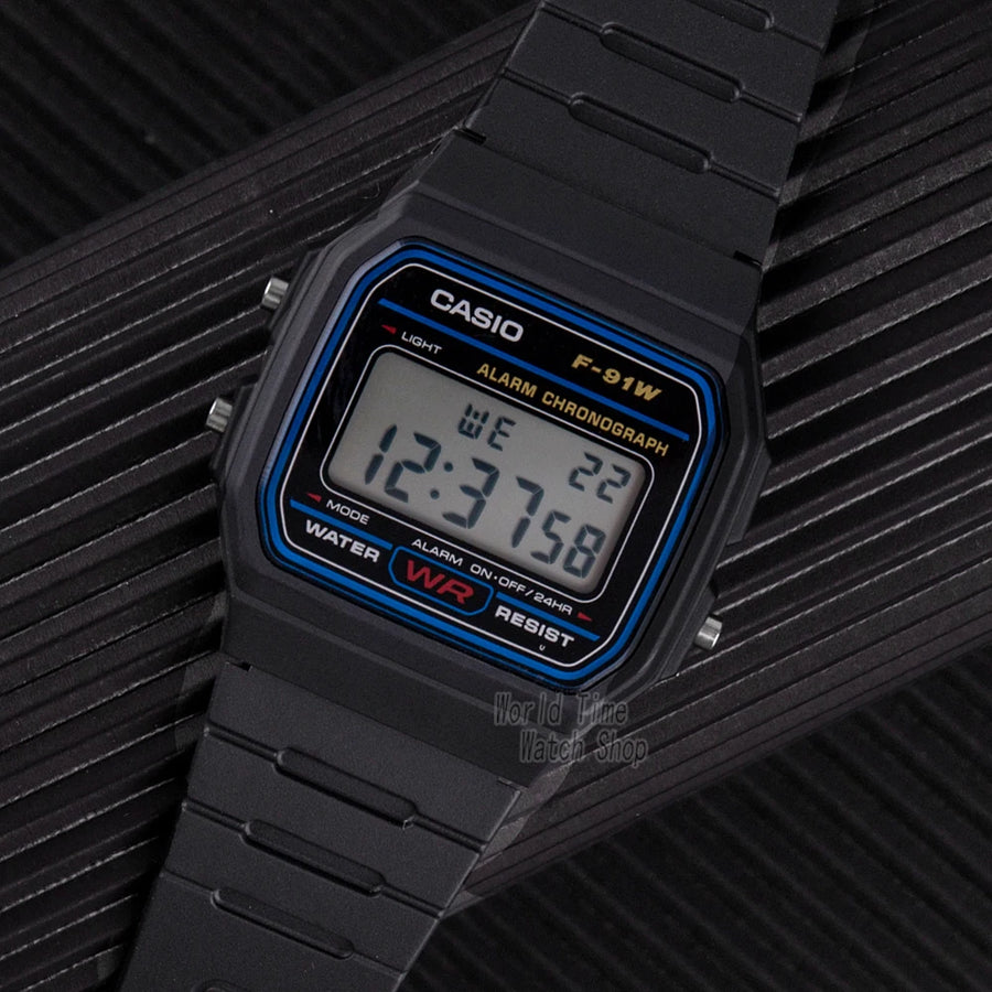 Casio F-91W Digital Watch | Classic Waterproof Sports Watch
