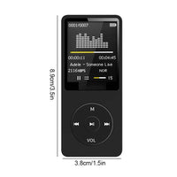 Retro MP3 Player with FM Radio | Portable Lossless Music Player