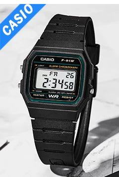 Casio F-91W Digital Watch | Classic Waterproof Sports Watch