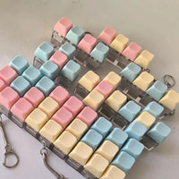 Keyboard Fidget Keychain | Portable Mechanical Click Toy