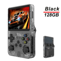 R36S Retro Game Console Arkos System 3.5" IPS Screen Portable Pocket Player 64GB 15000+128G 20000+ Games best Boy gifts