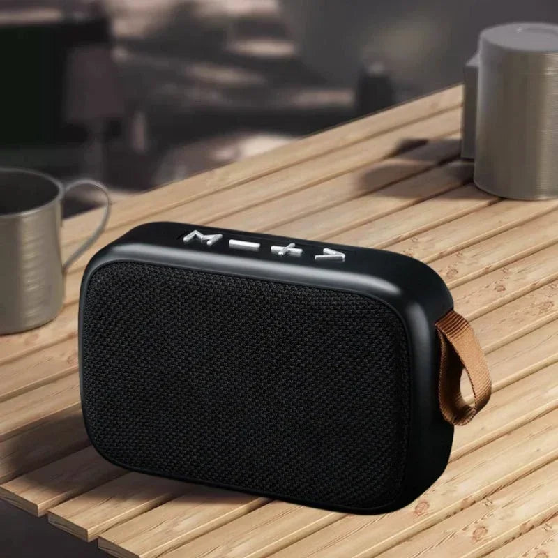 Mini Retro Bluetooth Speaker | 3D Stereo Sound – Portable Outdoor Speaker