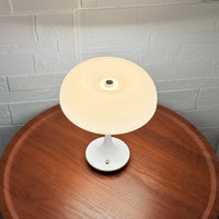 Mushroom Table Lamp, Touch Control 3 Color Dimmable, Cordless Rechargeable Plastic LED Night Light, Adjustable Brightness Bedsid