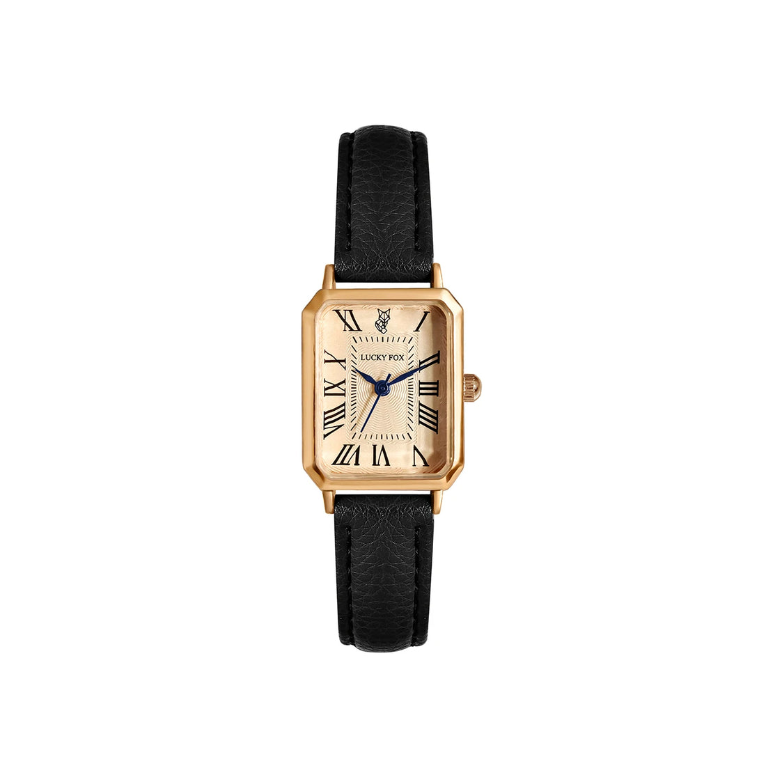 Vintage Square Leather Watch for Women – Retro Digital Quartz Wristwatch