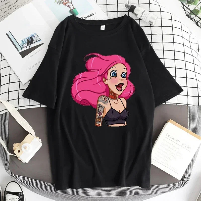 BLACKPINK Y2K Graphic Tee | Vintage Kpop Oversized T-Shirt Women