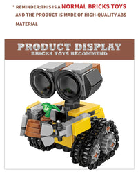 Sci-Fi Movie Robot Wall E MOC Building Blocks Dolls Space Mecha MOC Bricks Action Figure Toys Adult Children Birthday Gifts DIY