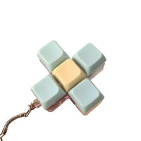 Keyboard Fidget Keychain | Portable Mechanical Click Toy