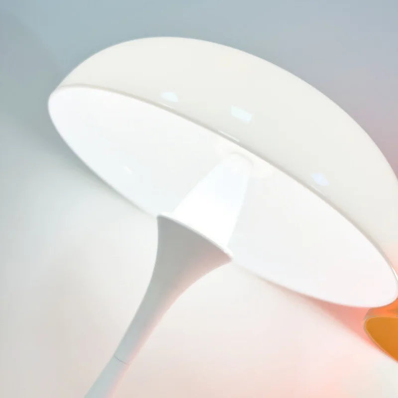 Retro Mushroom Touch Lamp | 3-Color LED Night Light – Rechargeable Cordless