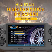 SF3000 Retro Handheld Video Game Console Linux System 4.5 Inch 854*480 IPS Screen 3000mAh Portable Pocket Video Player Games