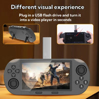 SF3000 Retro Handheld Video Game Console Linux System 4.5 Inch 854*480 IPS Screen 3000mAh Portable Pocket Video Player Games