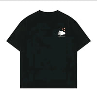 Hello Kitty Cartoon 2025 Simple Loose Cute Round Neck Casual Trend Summer Cotton Short Sleeved T-shirt Fashion Y2K Top T-shirt