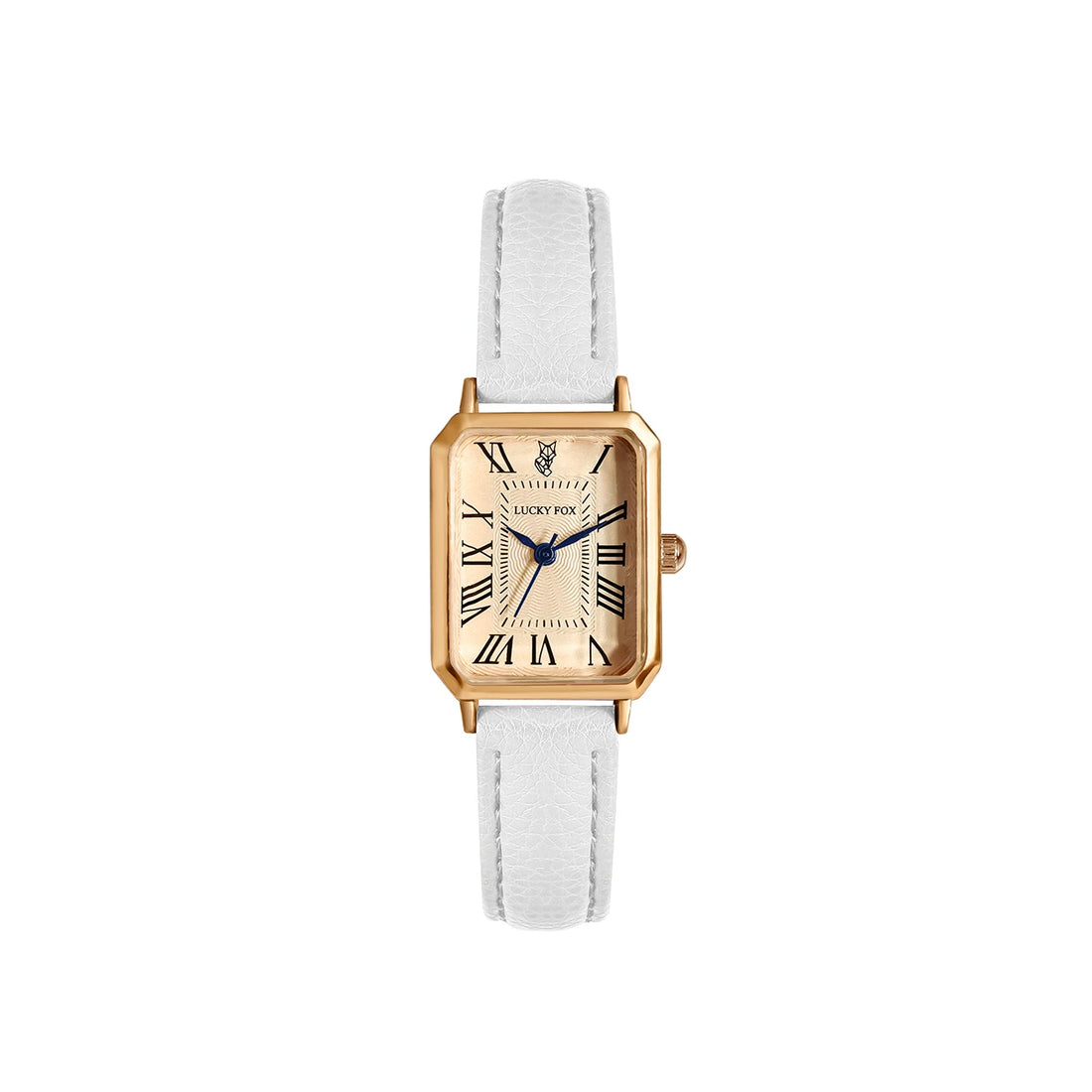 Vintage Square Leather Watch for Women – Retro Digital Quartz Wristwatch