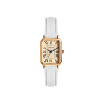 Vintage Square Leather Watch for Women – Retro Digital Quartz Wristwatch